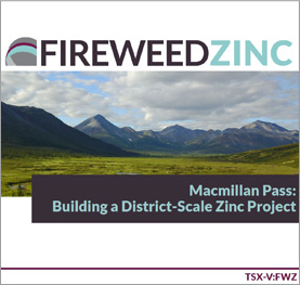 Fireweed Zinc Ltd. Presentation Thumbnail Image